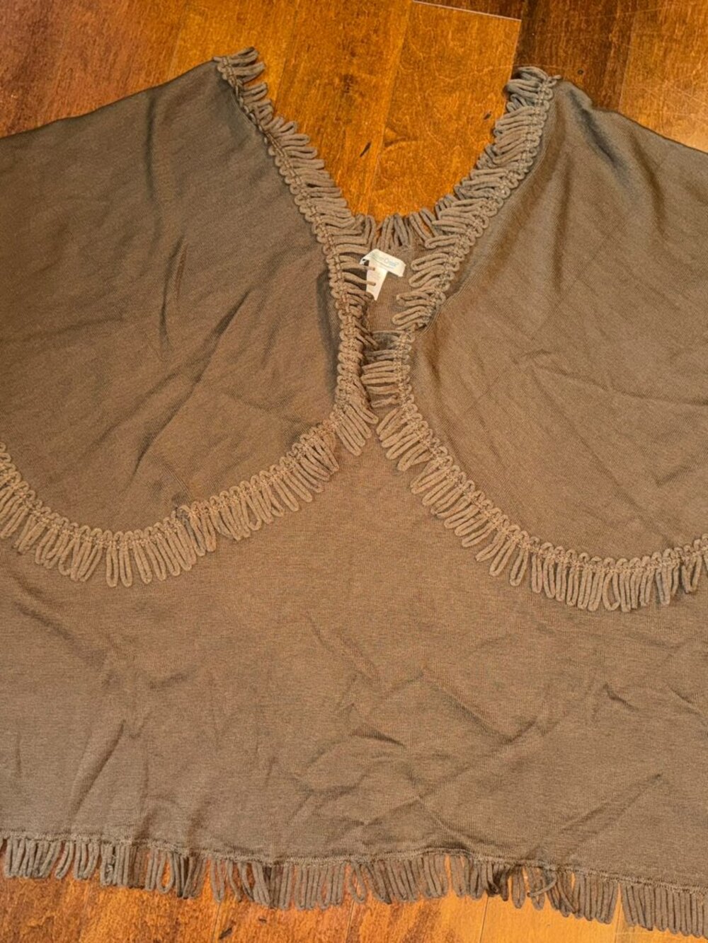 Coldwater Creek Fringed Shawl
